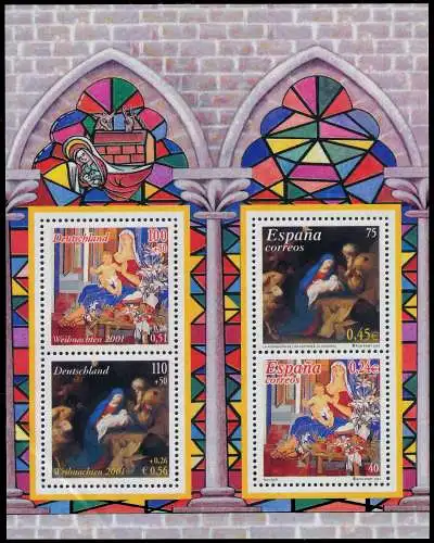 BRD BUND BLOCK KLEINBOGEN 2001 Block 56I postfrisch S3B7AFA