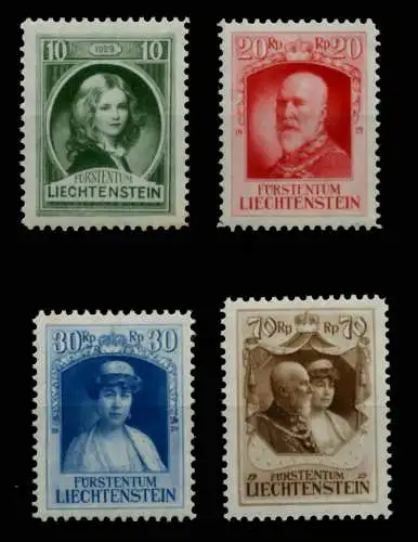 LIECHTENSTEIN 1929 Nr 90-93 postfrisch 6A8A7E