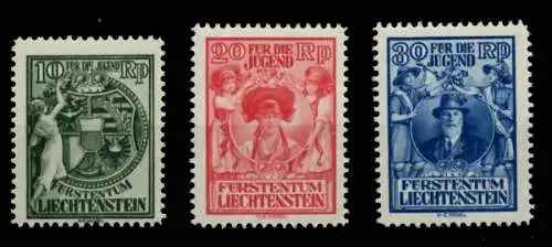 LIECHTENSTEIN 1932 Nr 116-118 postfrisch 6A8A86