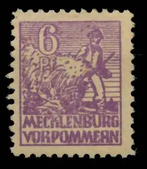 SBZ MECKLBRG VORP. Nr 33ye postfrisch gepr. 6BB8CE