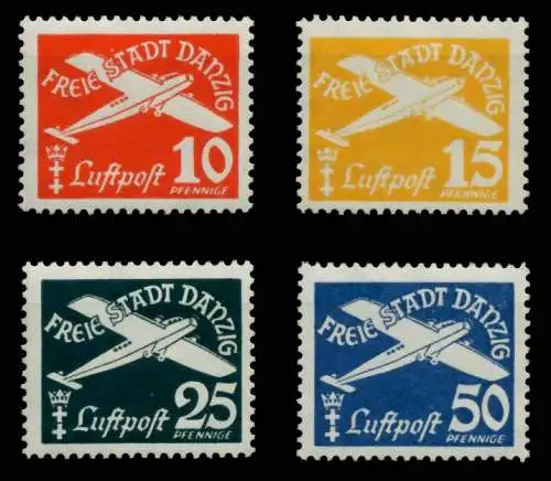 DANZIG 1938 Nr 298-301 postfrisch 6BE222