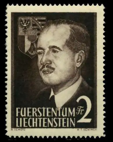 LIECHTENSTEIN 1955 Nr 332 postfrisch 6FE326