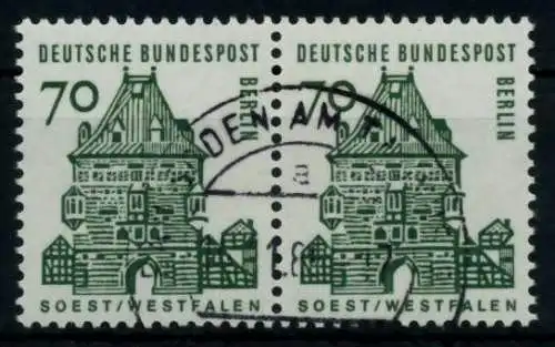 BERLIN DS D-BAUW. 1 Nr 248 gestempelt WAAGR PAAR 74B9A2