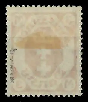 DANZIG 1922 Nr 104b ungebraucht gepr. 88D256