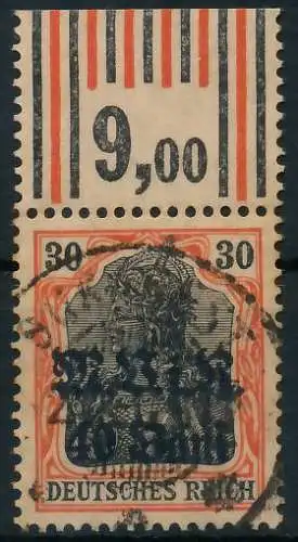 BES. 1WK D-MV RUMÄNIEN Nr 7a WOR 1-4-1 2-3-2 ZE 42D662