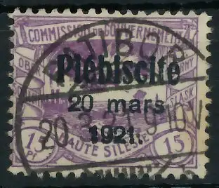 OBERSCHLESIEN Nr 31 zentrisch gestempelt gepr. 560566