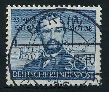 BRD BUND 1952 Nr 150 zentrisch gestempelt 64258A