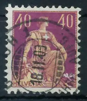 SCHWEIZ 1908 Nr 101 zentrisch gestempelt 6C2B26