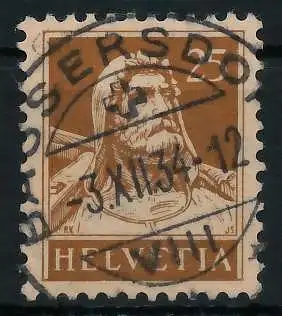 SCHWEIZ 1924 Nr 207z zentrisch gestempelt 6C2BFE