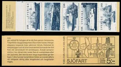 SCHWEDEN Nr MH 48-RL2 postfrisch 87AECA