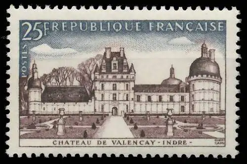 FRANKREICH 1957 Nr 1163 postfrisch SF5B54E