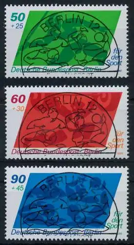 BERLIN 1980 Nr 621-623 ESST zentrisch gestempelt 827F3A