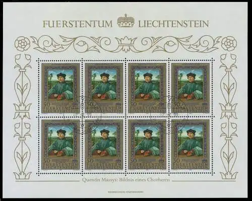 LIECHTENSTEIN 1985 Nr 881KB-883KB zentrisch gestempelt 0CDC7E