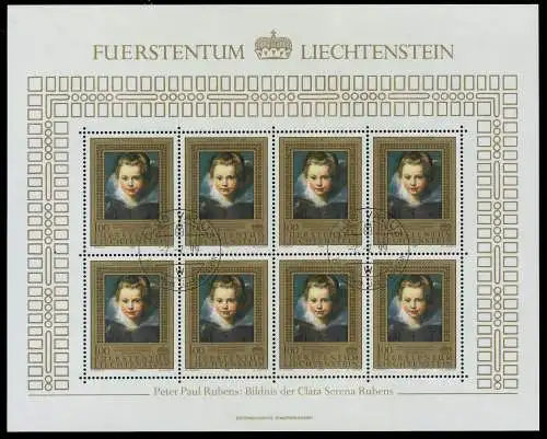 LIECHTENSTEIN 1985 Nr 881KB-883KB zentrisch gestempelt 0CDC7E