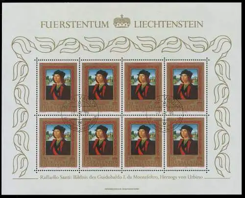 LIECHTENSTEIN 1985 Nr 881KB-883KB zentrisch gestempelt 0CDC7E