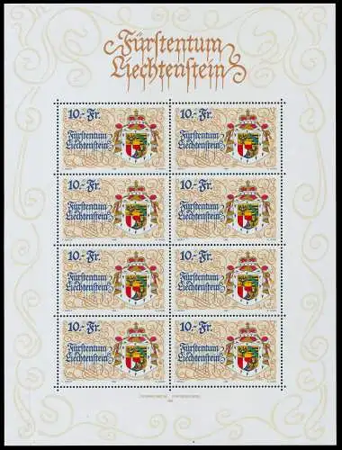 LIECHTENSTEIN 1996 Nr 1136 postfrisch KLEINBG 1176EE