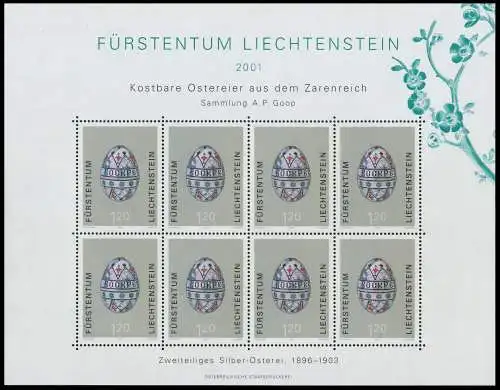 LIECHTENSTEIN 2001 Nr 1259 postfrisch KLEINBG 11794A