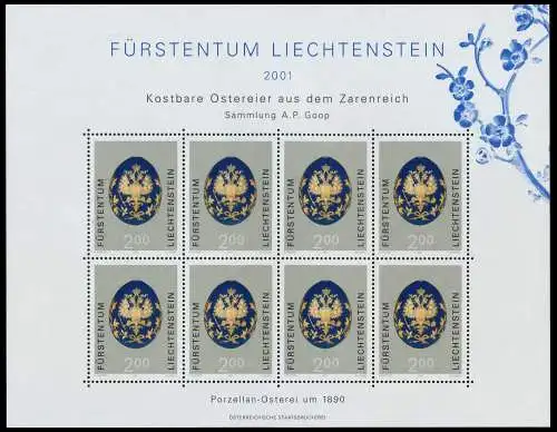 LIECHTENSTEIN 2001 Nr 1261 postfrisch KLEINBG 117946