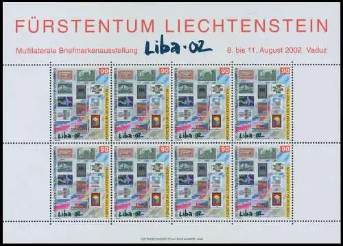 LIECHTENSTEIN 2002 Nr 1297 postfrisch KLEINBG 1179D6