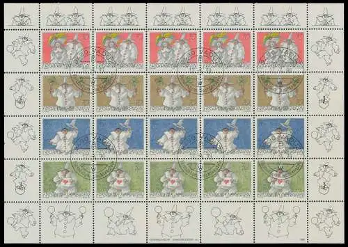 LIECHTENSTEIN BLOCK KLEINBOGEN Nr 1173-1176 ZEN 117C42