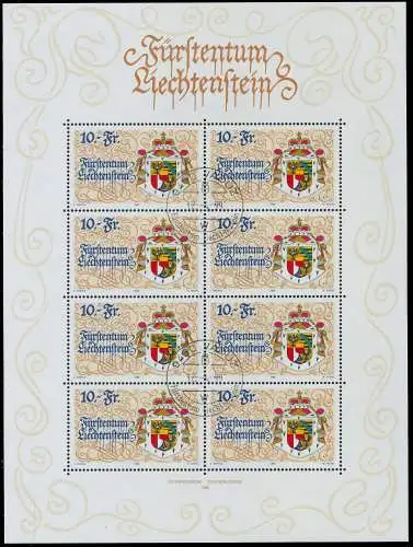 LIECHTENSTEIN 1996 Nr 1136 zentrisch gestempelt KLEINBG 117C4A