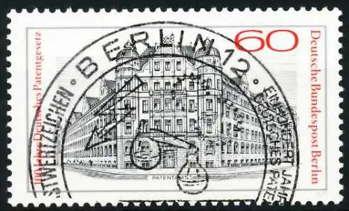 BERLIN 1977 Nr 550 zentrisch gestempelt 61E8B2