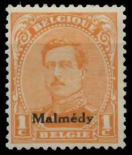 BELGISCHE BES.-POST MALMEDY Nr 1 ungebraucht 425C22