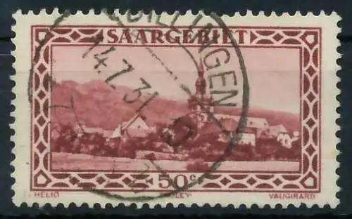 SAARGEBIET 1926 Nr 114 gestempelt 880546