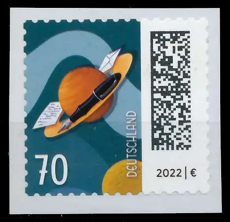 BRD BUND DS WELT DER BRIEFE Nr 3678FBf postfrisch S136BAA