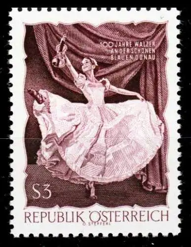 ÖSTERREICH 1967 Nr 1233C postfrisch S2EE886