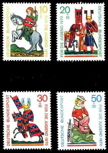 BRD 1970 Nr 612-615 postfrisch S59C7B2