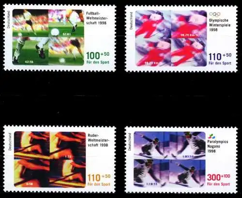 BRD BUND 1998 Nr 1968-1971 postfrisch S7AC02E