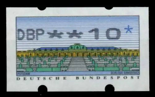 BRD ATM 1993 Nr 2-2.1-0010 postfrisch S2F4A5E