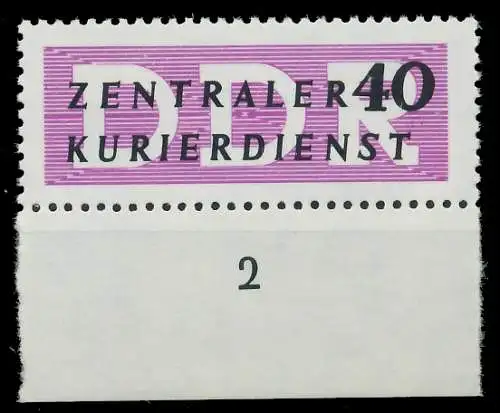 DDR DIENST VERWALTUNGSPOST-A ZKD Nr 8 postfrisch URA 1D28D2