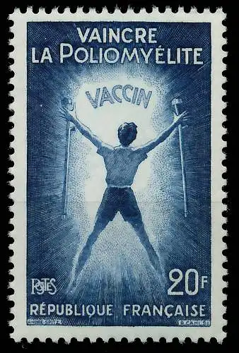 FRANKREICH 1959 Nr 1266 postfrisch SF5075E