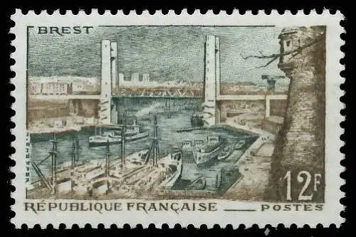 FRANKREICH 1957 Nr 1144 postfrisch SF5B282
