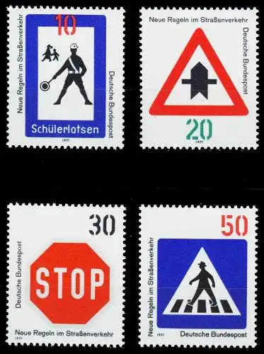 BRD 1971 Nr 665-668 postfrisch S5B8AC2