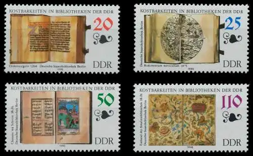 DDR 1990 Nr 3340-3343 postfrisch SB7FA9E