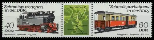 DDR ZUSAMMENDRUCK Nr WZd583 postfrisch 3ER STR SC5909E