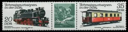 DDR ZUSAMMENDRUCK Nr WZd482 postfrisch 3ER STR SC0E92E