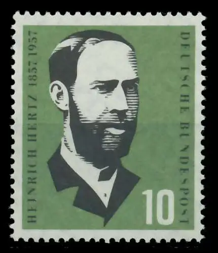 BRD 1957 Nr 252 postfrisch 7E855A