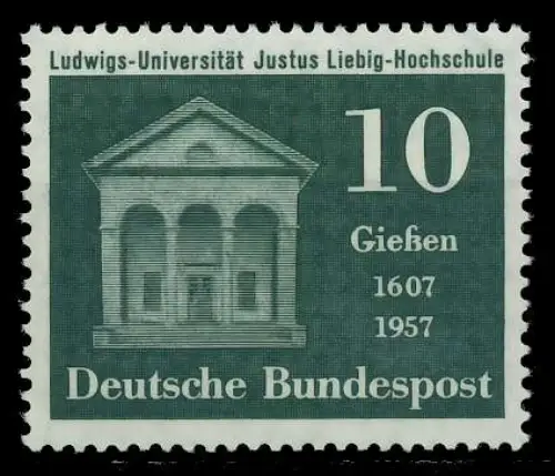 BRD BUND 1957 Nr 258 postfrisch 7E857A