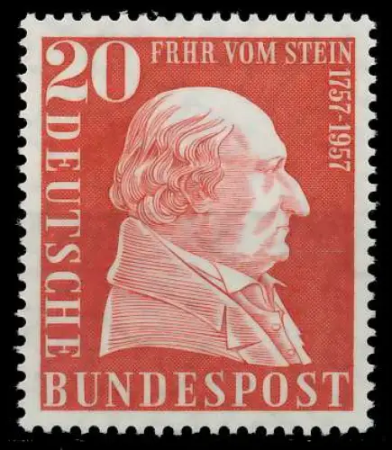 BRD 1957 Nr 277 postfrisch 7E858A