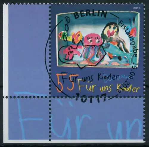 BRD BUND 2011 Nr 2888 ESST zentrisch gestempelt ECKE-ULI A0D996