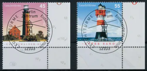 BRD BUND 2004 Nr 2409-2410 ESST zentrisch gestempelt ECKE-UR A2A242