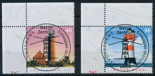 BRD BUND 2004 Nr 2409-2410 ESST zentrisch gestempelt ECKE-OL A2A23E