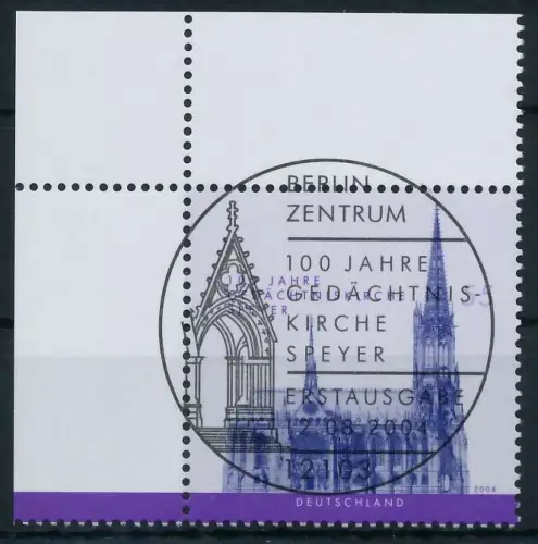 BRD BUND 2004 Nr 2415 ESST zentrisch gestempelt ECKE-OLI A2A25E