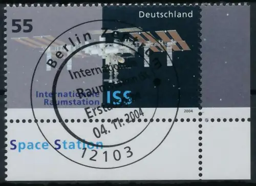 BRD BUND 2004 Nr 2433 ESST zentrisch gestempelt ECKE-URE A2A2B2