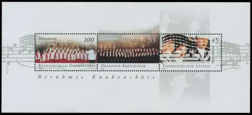 BRD BUND BLOCK KLEINBOGEN 2002 2019 Block 61 postfrisch SD020D6