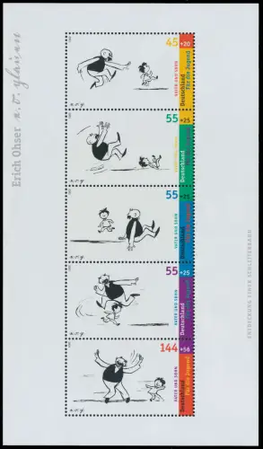 BRD BUND BLOCK KLEINBOGEN 2002 2019 Block 63 postfrisch SD061F2